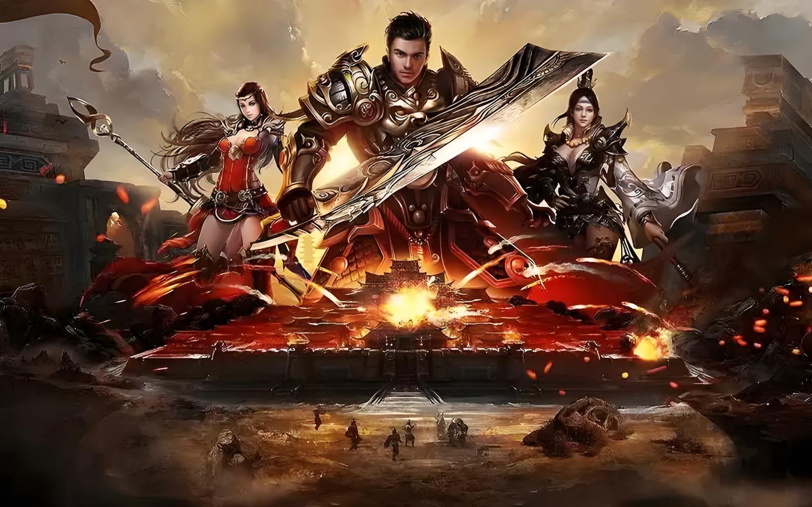 传奇3光通版：1.45原版复刻，战法道铁三角回归，神舰跑船沙巴克攻城，老玩家一眼泪目！